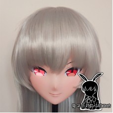 (RB370)Customize Full Head Quality Handmade Female/Girl Resin Japanese Anime Cartoon Character Kig Cosplay Kigurumi Mask